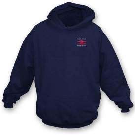 Cheap Away Day (The Jam Inspired) Embroidered Left Breast Logo Hooded Sweatshirt