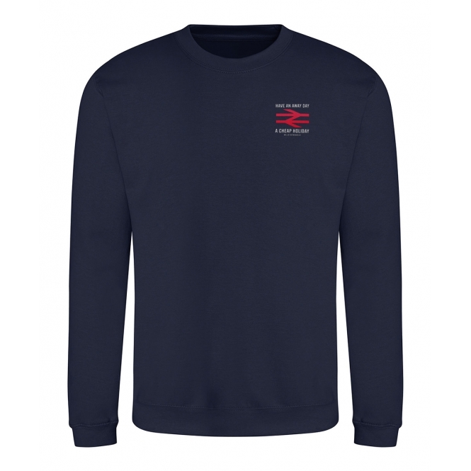 Cheap Away Day (The Jam Inspired) Embroidered Left Breast Logo Sweatshirt