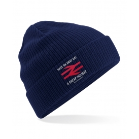 Cheap Away Day (The Jam Inspired) Embroidered Organic Cotton Beanie