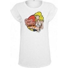 Cherry Poptart Loves Ya! (As Worn By Kim Deal, Pixies/The Breeders) Womens Extended Shoulder T-Shirt