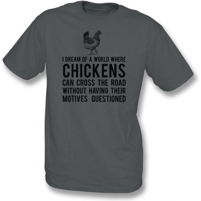 Chickens Cross The Road Kids T-Shirt
