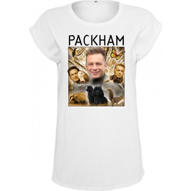 Chris Packham Collage Extended Shoulder T-Shirt