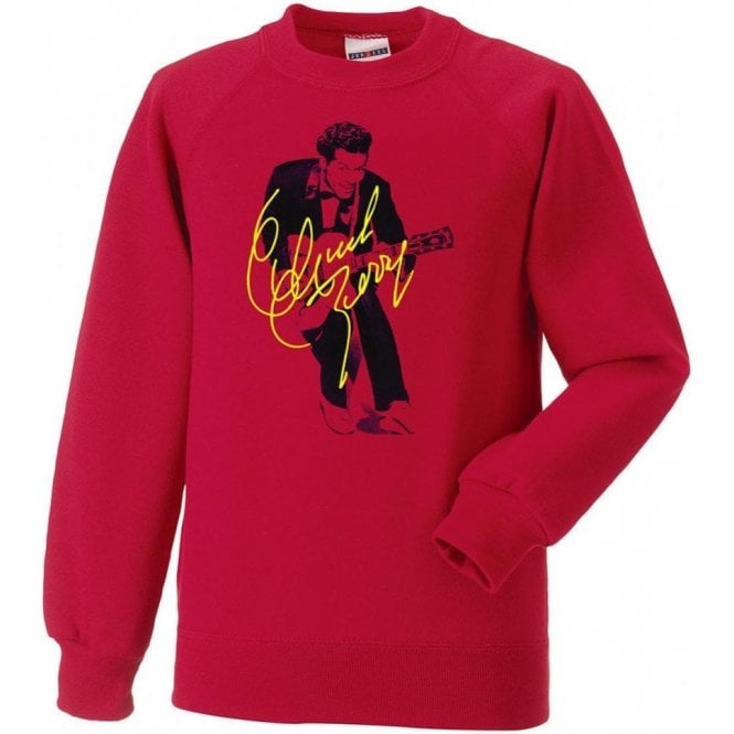 Chuck Berry Autograph Photo (As Worn By Marc Bolan, T. Rex) Sweatshirt