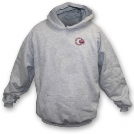 Circle & Arrows (As Worn By Paul Weller, The Jam) Embroidered Left Breast Logo Hooded Sweatshirt