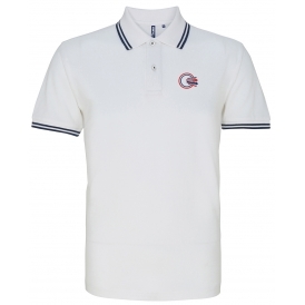 Circle & Arrows (As Worn By Paul Weller, The Jam) Embroidered Left Breast Logo Polo Shirt