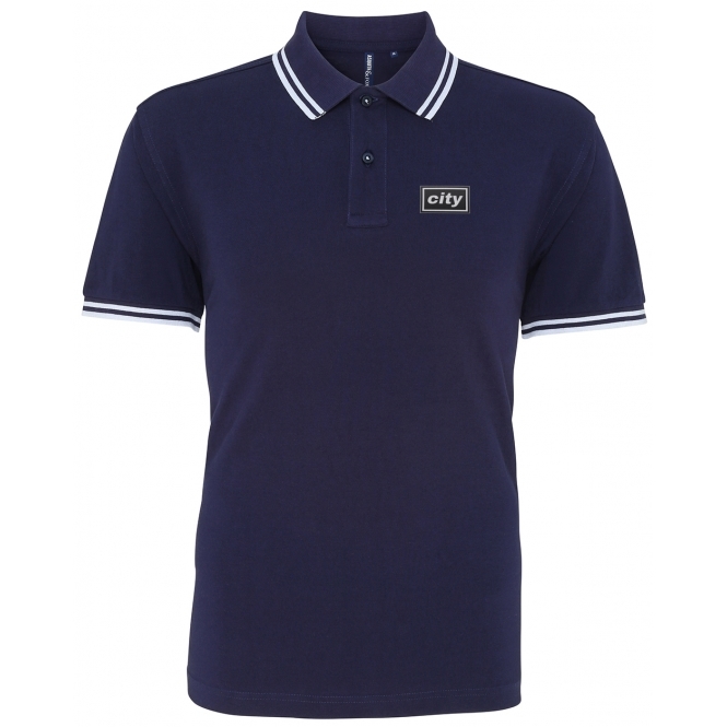 City Embroidered Left Breast Logo Polo Shirt