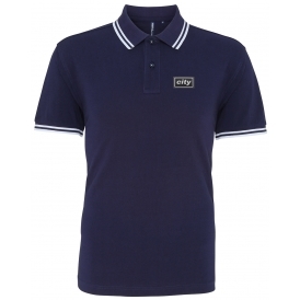 City Embroidered Left Breast Logo Polo Shirt