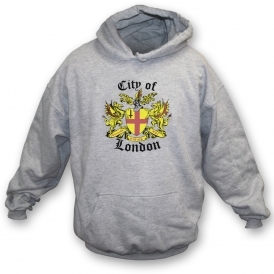 City Of London Coat Of Arms (As Worn By Paul Cook, Sex Pistols) Hooded Sweatshirt