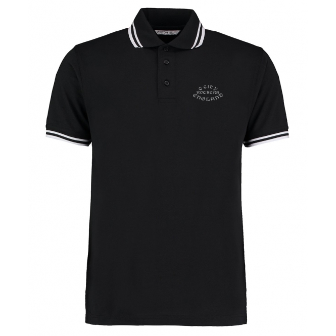 Clash City Rockers (As Worn By Joe Strummer, The Clash) Embroidered Left Breast Logo Polo Shirt