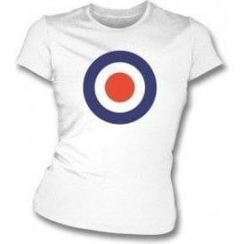 Classic Mod Target Womens Slim-Fit T-shirt