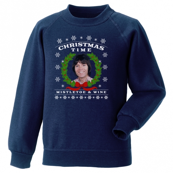 Cliff Richard - Mistletoe & Wine Kids Christmas Jumper