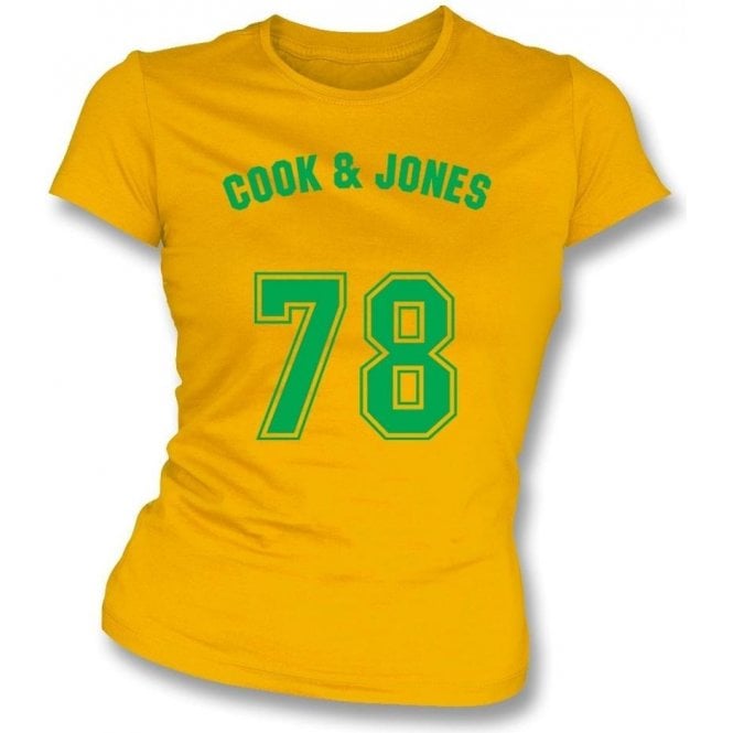 Cook & Jones 1978 (Inspired by Sex Pistols) Womens Slim Fit T-Shirt