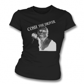 Cosh The Driver (As Worn By Steve Jones, Sex Pistols) Original 70's Seditionaries Design Womens Slim Fit T-Shirt