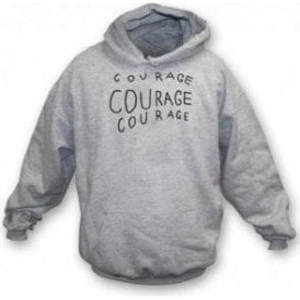 Courage Courage Courage (As Worn By Michael Stipe, R.E.M.) Kids Hooded Sweatshirt