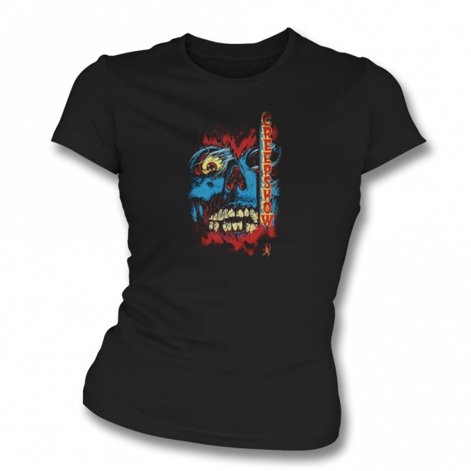 Creepshow (Stephen King Influenced) Organic Womens Slim Fit T-Shirt