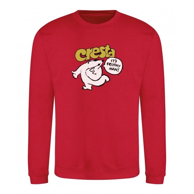 Cresta - It's Frothy Man Organic Sweatshirt