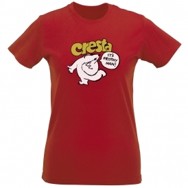 Cresta - It's Frothy Man Womens Slim Fit T-Shirt