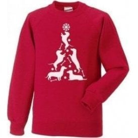 Dachshund Christmas Tree Sweatshirt