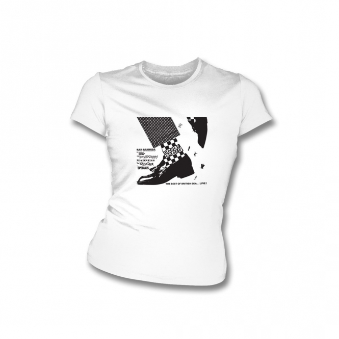 Dance Craze Ska Film Organic Womens Slim Fit T-Shirt