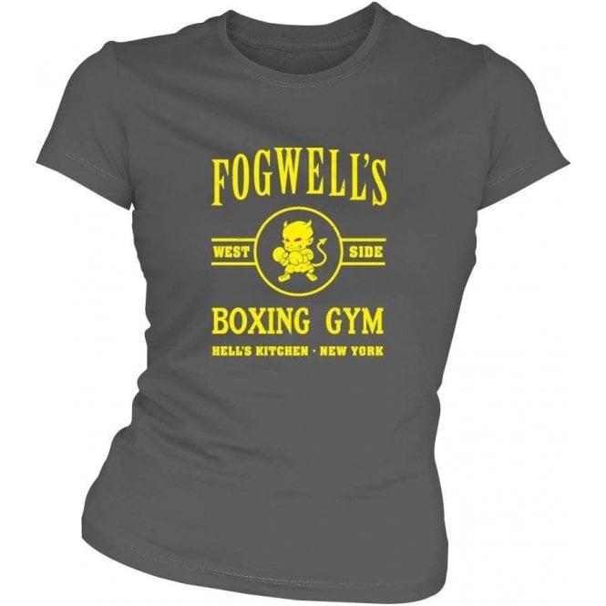 Daredevil 'Fogwell's Gym' Women's Slim Fit T-Shirt