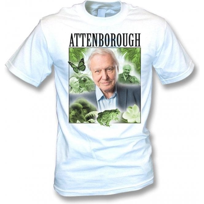 David Attenborough Collage T-Shirt