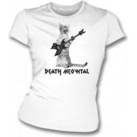 Death Meowtal Womens Slim Fit T-Shirt