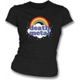 Death Metal Womens Slim Fit T-Shirt