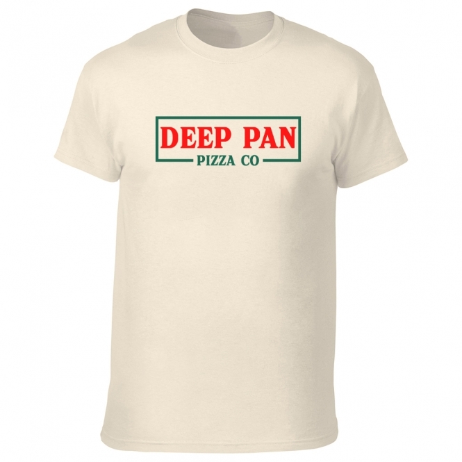 Deep Pan Pizza Co (Retro Logo) Organic T-Shirt