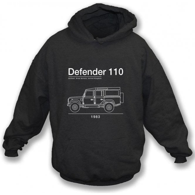 Defender 110 Kids Hooded Sweatshirt