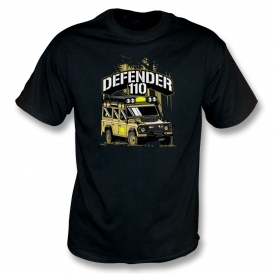 Defender 110 (Yellow Land Rover) T-Shirt