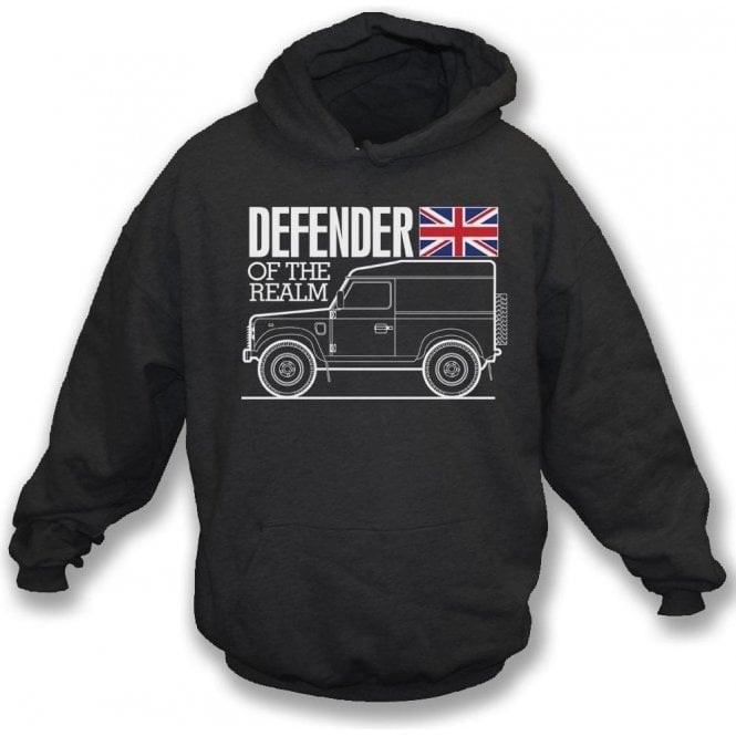 Defender Of The Realm (Land Rover) Hooded Sweatshirt