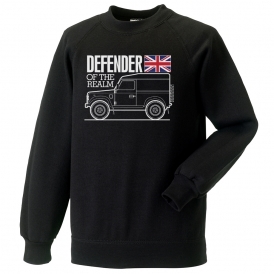 Defender Of The Realm (Land Rover) Organic Sweatshirt
