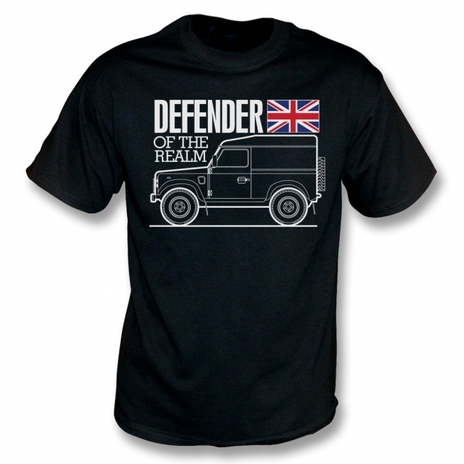Defender Of The Realm (Land Rover) Organic T-Shirt