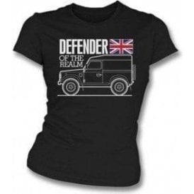 Defender Of The Realm (Land Rover) Womens Slim Fit T-Shirt