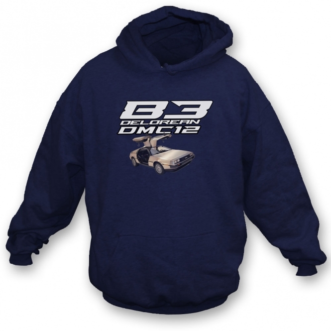 DeLorean DMC-12 1983 Kids Hooded Sweatshirt