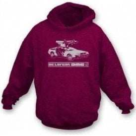 DeLorean DMC-12 (Back to the Future) Hooded Sweatshirt