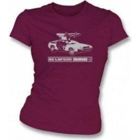 DeLorean DMC-12 (Back to the Future) Women's Slim Fit T-shirt