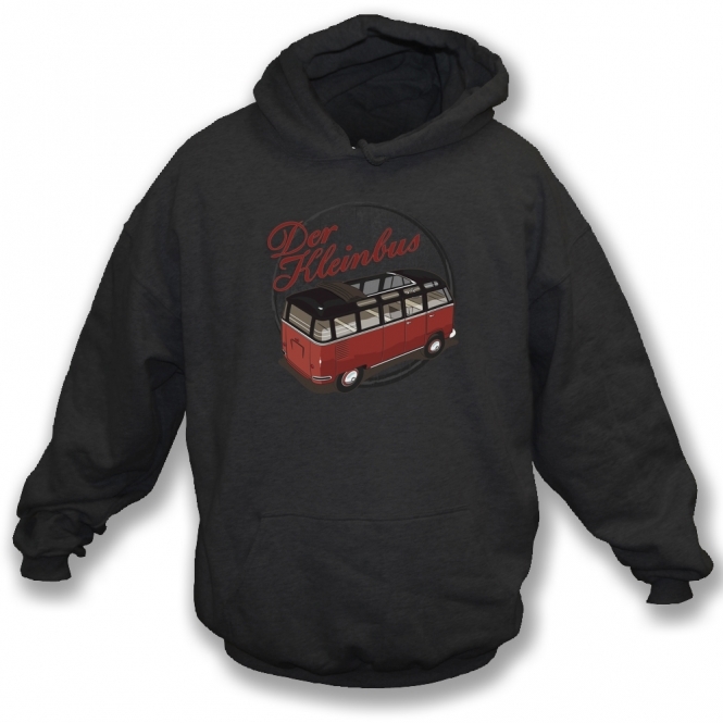 Der Kleinbus Black Hooded Sweatshirt