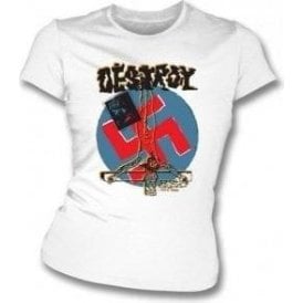 Destroy Seditionaries Design Womens Slimfit T-shirt