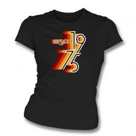 Disco 1975 Womens Slim Fit T-Shirt