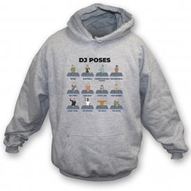 DJ Poses Hooded Sweatshirt
