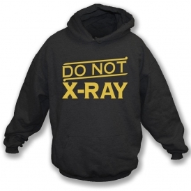 Do Not X-Ray (As Worn By Keith Richards, Rolling Stones) Organic Hooded Sweatshirt