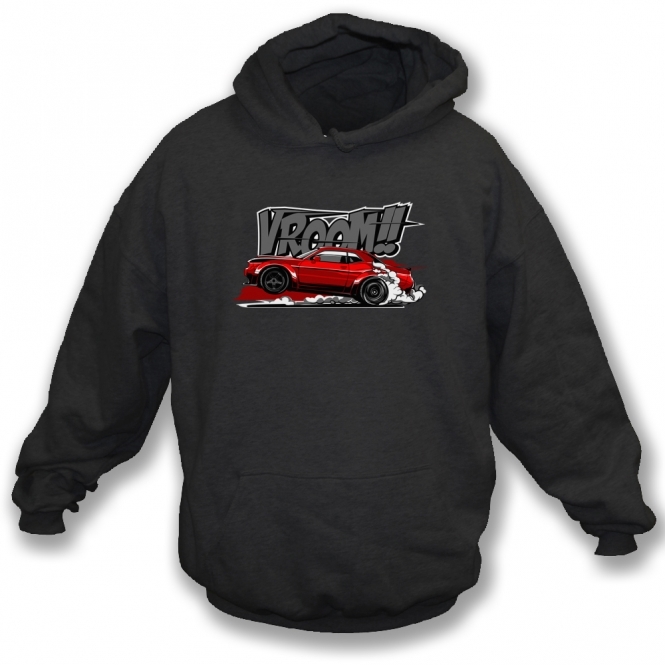 Dodge Charger Vroom! Hooded Sweatshirt