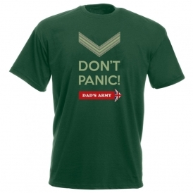 Don't Panic (Dad's Army) Organic T-Shirt