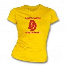 Double Diamond Works Wonders Organic Womens Slim Fit T-Shirt