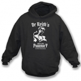 Dr. Keith's Rock N' Roll Pharmacy (Rolling Stones Influenced) Hooded Sweatshirt