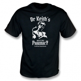Dr. Keith's Rock N' Roll Pharmacy (Rolling Stones Influenced) Organic T-Shirt