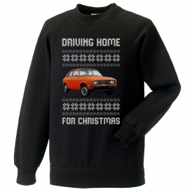 Driving Home For Christmas (Austin Allegro) Kids Christmas Jumper