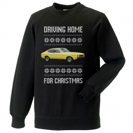 Driving Home For Christmas (Ford Capri MK2) Christmas Jumper