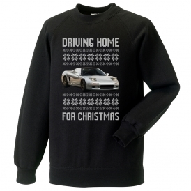 Driving Home For Christmas (Honda NSX) Kids Christmas Jumper